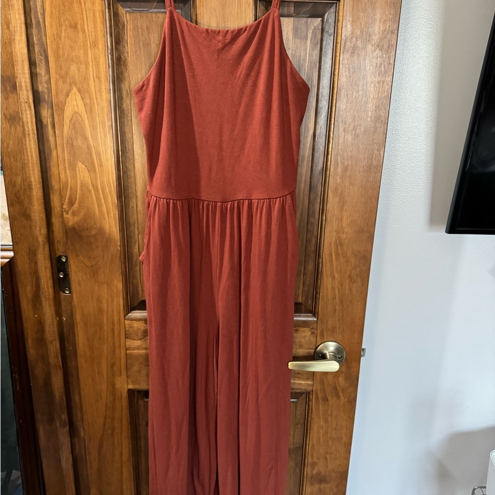 Rust Orange Jumpsuit